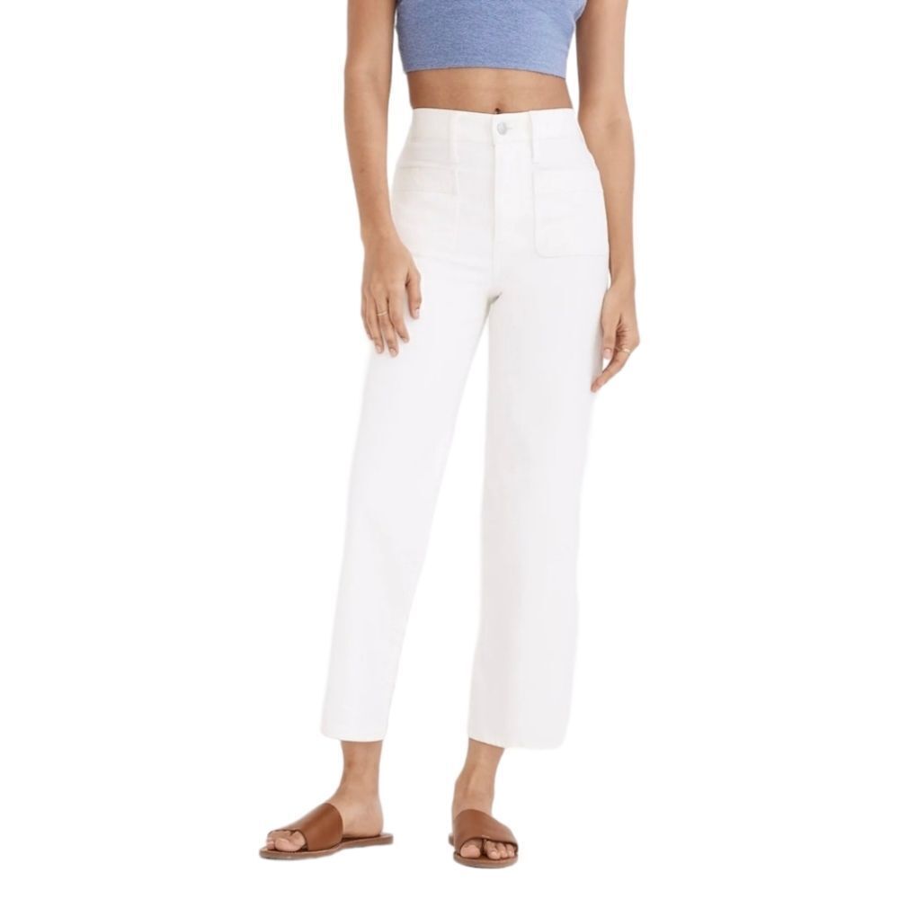 Madewell NWT‎ The Tall Perfect Vintage Wide-Leg Jean Patch Pocket 29 Tall NJ027